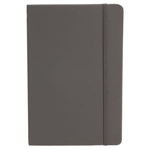 Hardcover Notebook Large ( 5.7 x 8.4) Lined Grey